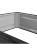Inkazen 2er-Set: Gemüsegärten in Schwarz - (L)115 x (B)80 x (H)20 cm