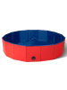 Inkazen Hundepool in Rot/ Blau - (H)30 x  Ø 120 cm