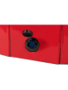 Inkazen Hundepool in Rot/ Blau - (H)20 x  Ø 80 cm