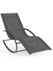 Inkazen 2er-Set: Gartenliegen in Grau - (L)154 x (B)59 x (H)85 cm