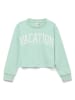 Vero Moda Girl Sweatshirt "Linsey" in Hellgrün