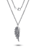 Uomo Silber-Halskette mit Anhänger - (L)55 cm
