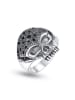 Uomo Zilveren ring met edelstenen