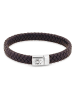 Uomo Leder-Armband in Braun