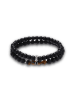 Uomo 2-delige set: armbanden met sierelementen