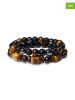 Uomo 2er-Set: Armbänder mit Edelsteinen