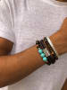 Uomo Armband mit Edelsteinen