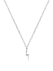 Uomo Silber-Halskette mit Anhänger - (L)55 cm
