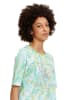 Betty Barclay Shirt in Grün/ Blau/ Weiß