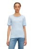 Betty Barclay Shirt in Creme/ Hellblau
