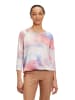 Betty Barclay Longsleeve in Creme/ Rosa/ Blau