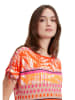 Betty Barclay Shirt in Orange/ Rosa/ Weiß