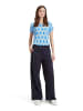 Betty Barclay Shirt in Hellblau/ Weiß