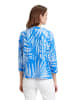 Betty Barclay Bluse in Hellblau/ Weiß
