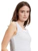 Betty Barclay Top in Grau/ Weiß