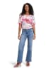 Betty Barclay Shirt in Weiß/ Rosa/ Grau