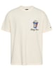 TOMMY JEANS Koszulka w kolorze kremowym