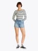 TOMMY JEANS Longsleeve zwart/wit