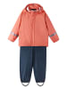 Reima Regenoutfit "Tihku" in Dunkelblau/ Rosa