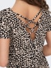 ONLY Kleid "Bera" in Beige/ Schwarz