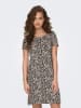 ONLY Kleid "Bera" in Beige/ Schwarz