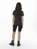 ONLY Radlershorts "Love" in Schwarz