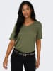 ONLY Shirt "Elise" in Khaki