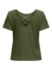 ONLY Shirt "Free Life" in Khaki