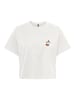 ONLY Shirt "Annabel" wit/lichtroze