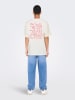 ONLY & SONS Shirt "Milo" in Weiß/ Rot