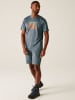 Regatta Funktionsshorts "Eldes" in Hellblau/ Grau