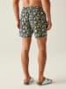 Regatta Zwemshort "Loras" donkerblauw/geel/wit