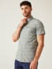 Regatta Functionele blouse "Travel Packaway" lichtblauw/geel