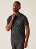 Regatta Funktionspoloshirt "Remex II" in Schwarz