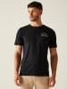 Regatta Shirt "Cline IX" in Schwarz