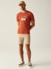 Regatta Shirt "Cline IX" in Orange