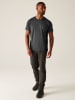 Regatta Trainingsshirt "Corballis II" in Anthrazit/ Schwarz