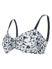 Regatta Bikini-Oberteil "Aceana III" in Weiß/ Dunkelblau