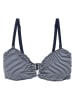 Regatta Biustonosz bikini "Aceana III" w kolorze granatowo-białym