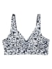 Regatta Biustonosz bikini "Paloma" w kolorze biało-granatowym