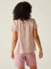 Regatta Funktionshemd "Packaway" in Creme/ Rosa