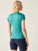 Regatta Functioneel poloshirt "Remex II" turquoise
