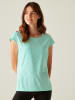 Regatta Functioneel shirt "Hyperdimension II" turquoise