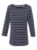 Regatta Longsleeve "Baylette II" donkerblauw/wit