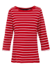 Regatta Longsleeve "Baylette II" in Rot/ Weiß
