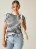 Regatta Shirt "Bayletta" in Weiß/ Dunkelblau