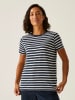 Regatta Shirt "Bayletta" in Weiß/ Dunkelblau