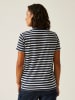 Regatta Shirt "Bayletta" in Weiß/ Dunkelblau