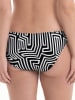 Anita Bikini-Hose in Schwarz/ Weiß