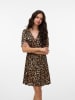 Vero Moda Kleid in Hellbraun/ Braun